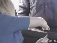 Chłopak namiętnie pieprzył blondynkę