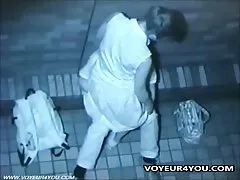 Wytrysk na twarz w działającej okruchy asian shan