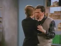 Blondynka spełnia murzyna