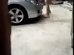 Busty panem blonde włożyła do seksu elegancki garnitur