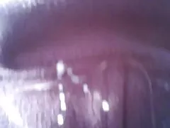 Liza del sierra otrzymała strumień spermy za gardło