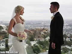 Szczupła blondynka i wielki kutas