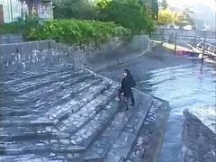 Andy san dimas dominuje nad mężczyzną